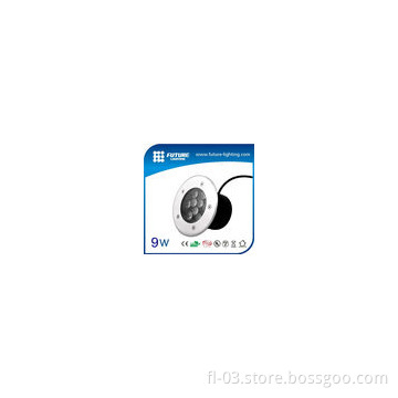 Exterior landscape lighting LED 9W underground uplight